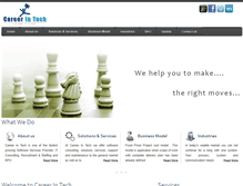 Tablet Screenshot of careerintech.com